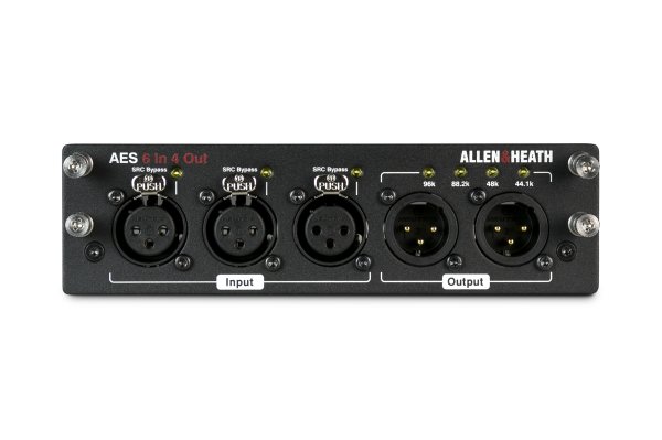 6-In, 4-Out AES3 Module