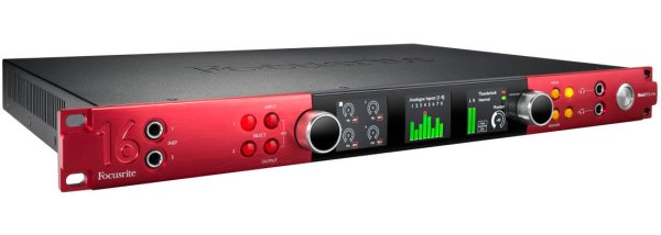 Red 16Line 64/64 Thunderbolt Dante interface
