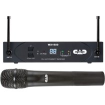 UHF 100-Channel Frequency Agile Handheld Wireless System (542-564MHz)