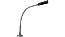 19” Omnidirectional Gooseneck Dynamic Microphone, Chrome