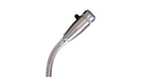19” Gooseneck Cardioid Dynamic Microphone with DPDT Push-to-talk Switch, Chrome