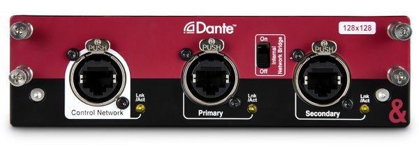 128-Channel 96kHz Dante Module