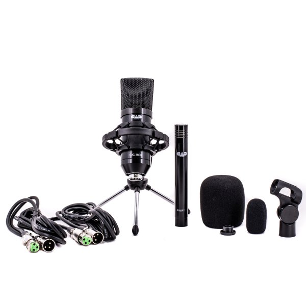 Studio Pack - Side Address Studio Condenser Mic & Small Diaphragm Condenser Mic