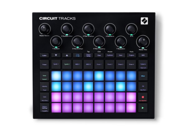 Circuit Tracks Groovebox / Sequencer With Synth