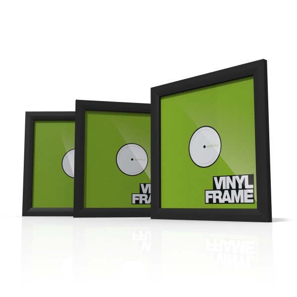 Glorious Vinyl Frame Set Black (Set of 3)