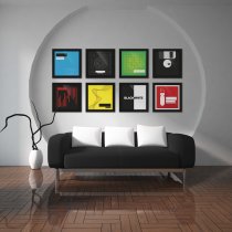 Glorious Vinyl Frame Set Black (Set of 3)