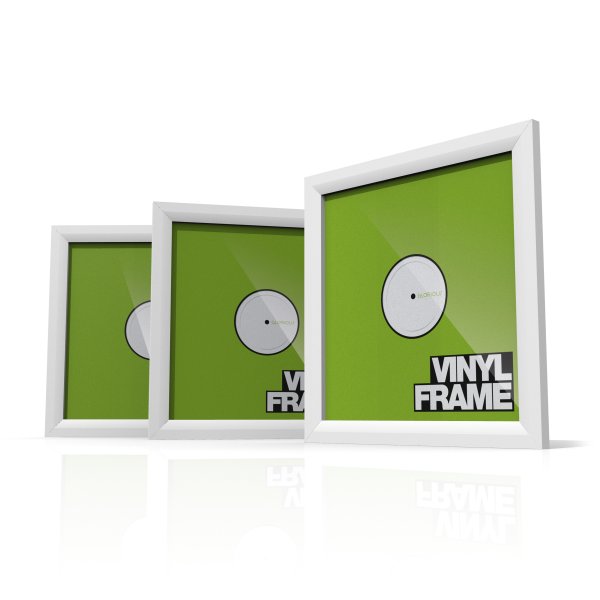 Glorious Vinyl Frame Set White (Set of 3)