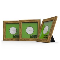 Glorious Vinyl Frame Set 7 Rosewood, set of 3