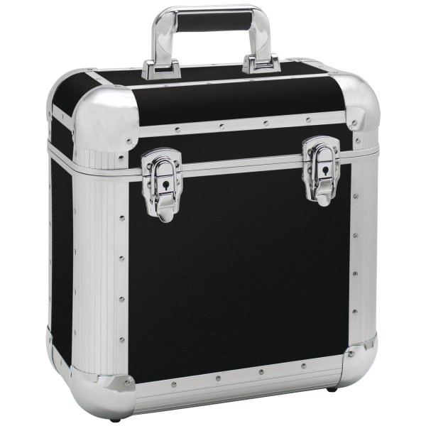 60 Record Case Silver
