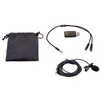 Podmaster LavMAX Professional Miniature Condenser Podcast / Streaming Lavalier Microphone