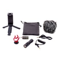 Podmaster Run-n-Gun Professional Podcast / Streaming Shotgun Microphone