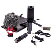 Podmaster Run-n-Gun Professional Podcast / Streaming Shotgun Microphone