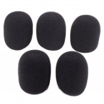 Handheld Windscreen, Black (5-Pack)
