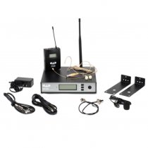 Wireless Bodypack Microphone System with Lavalier, Headset, and Guitar Cable (510 to 570 MHz)