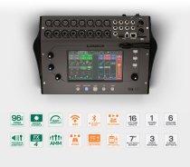 CQ-18T Digital Mixer with 7″ Touchscreen WiFi and Bluetooth Connectivity