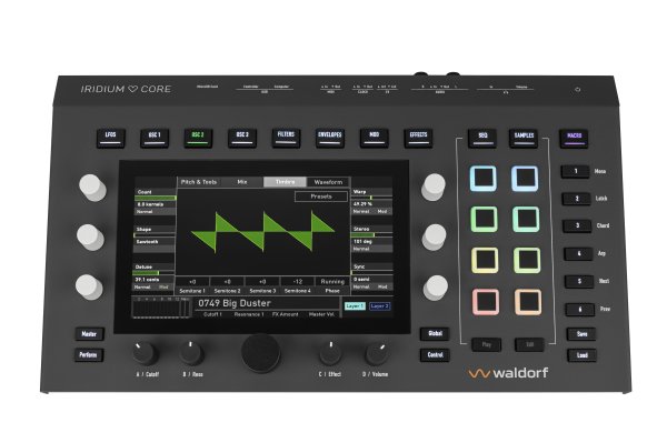 Iridium Core Polyphonic Desktop Synthesizer