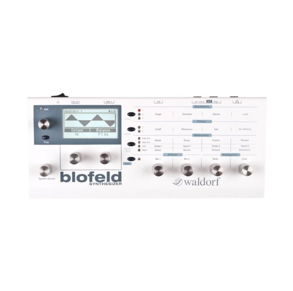 Blofeld Desktop Digital Synthesizer, White