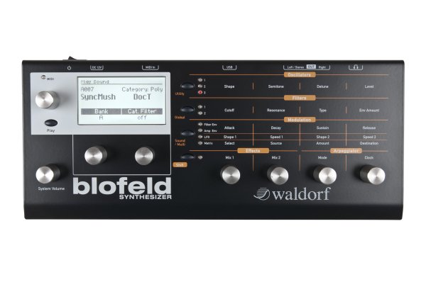 Blofeld Desktop Digital Synthesizer, Black