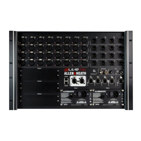 DLive DM32 RUFX MixRack Stage Box