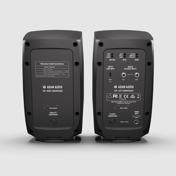 D3V Black Desktop Monitors