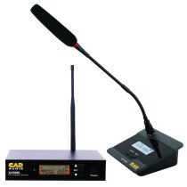 Wireless Gooseneck Microphone System (550 to 590 MHz)