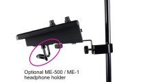 Headphone holder for ME-1 and ME-500